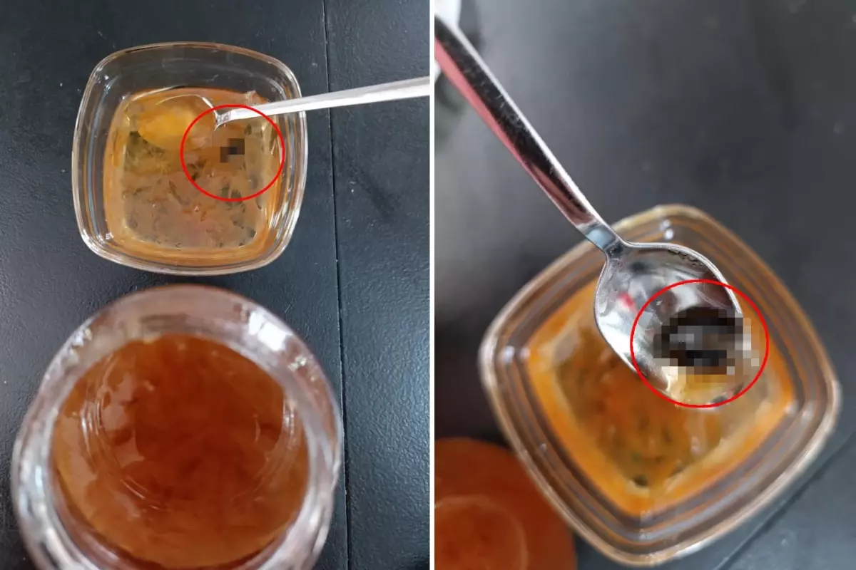 İçinden çıkana bakın! Reçeli kaseye döken vatandaş neye uğradığını şaşırdı