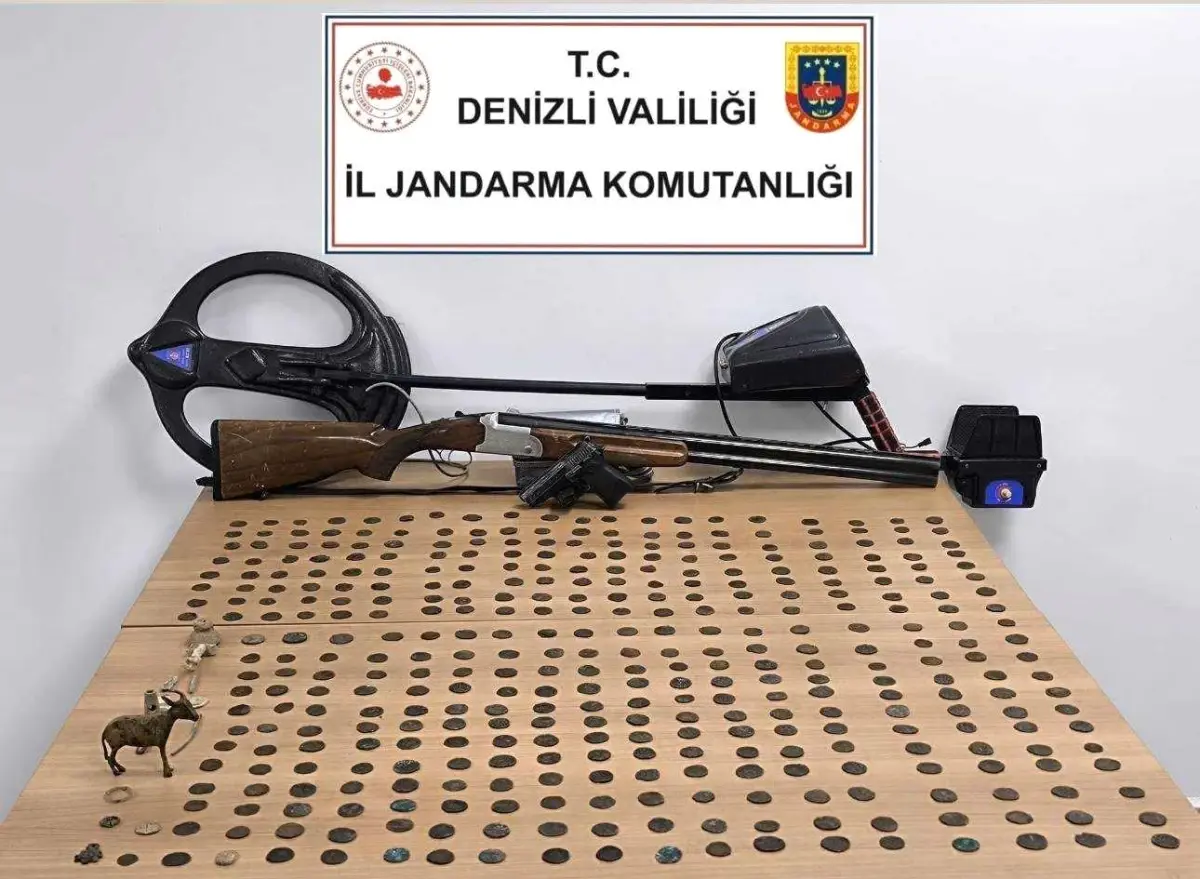 Denizli\'de Tarihi Eser Kaçakçılığı Operasyonu