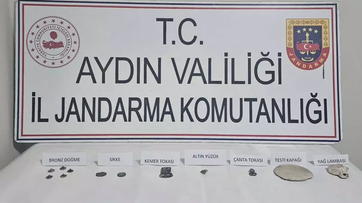 Kaçak Kazıda Tarihi Eserler Ele Geçirildi