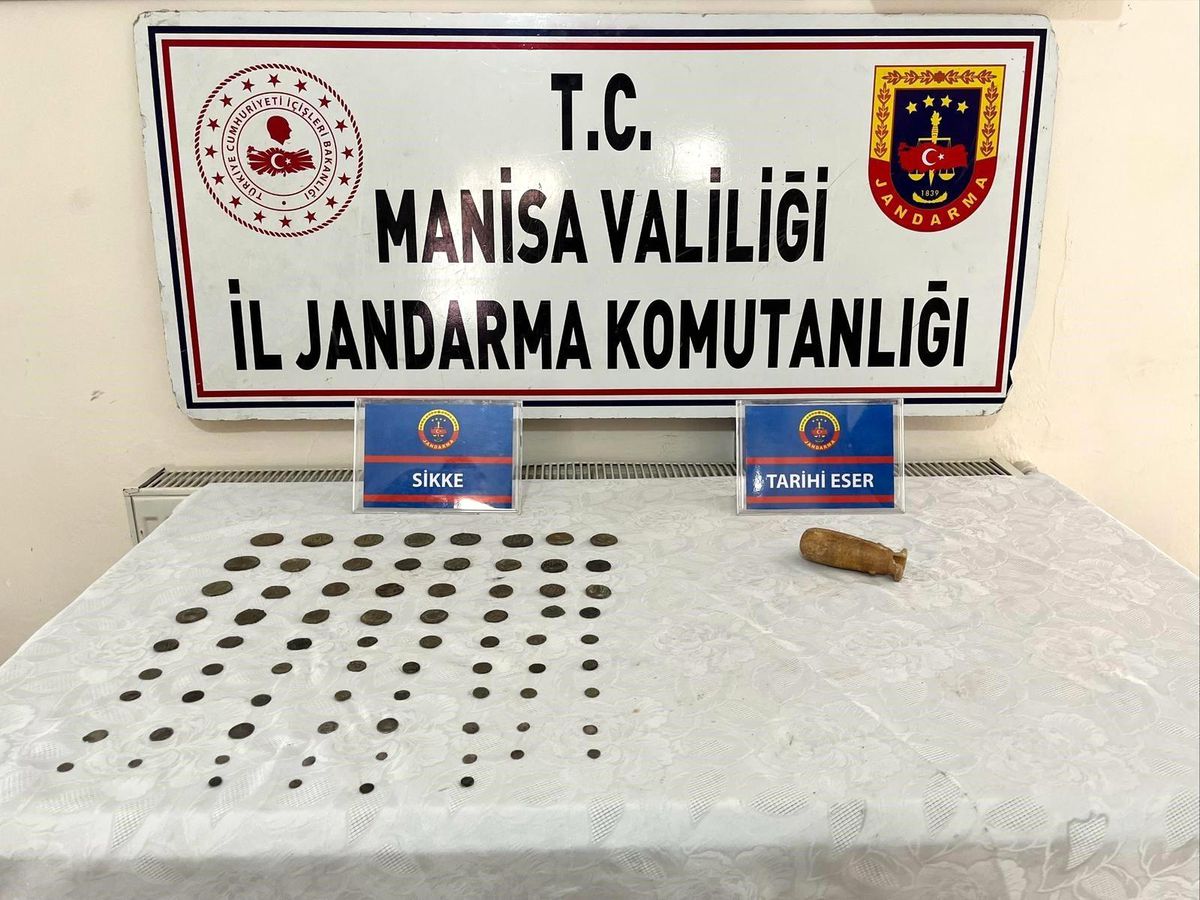 Manisa\'da Tarihi Eser Operasyonu