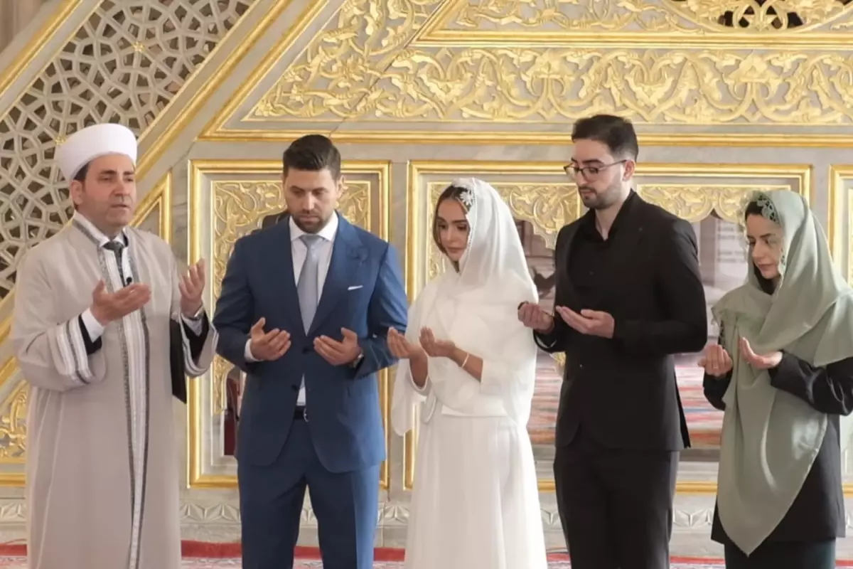 Müslüman oldu, imam nikâhıyla evlendi