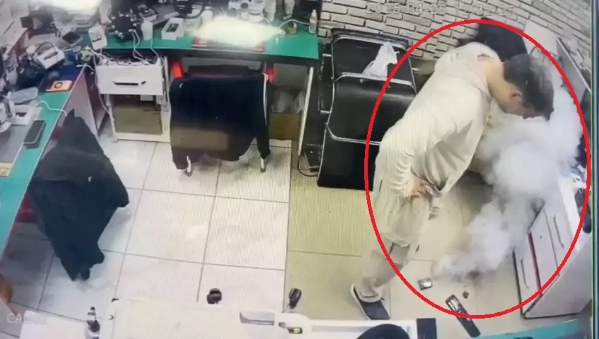 Diyarbakır\'da Telefon Bataryası Patladı