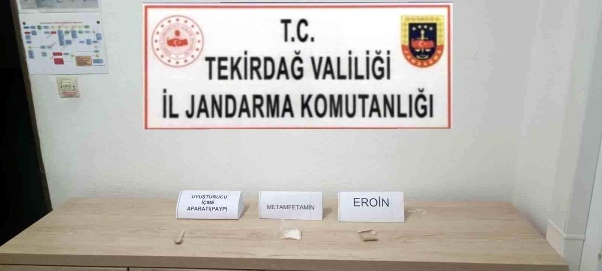 Tekirdağ\'da Uyuşturucu Operasyonları