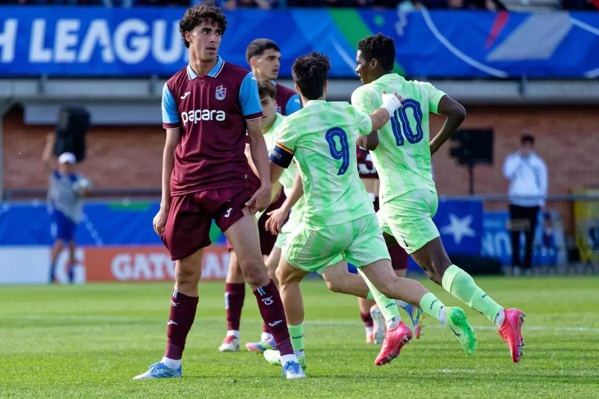 Trabzonspor U19, UEFA Gençlik Ligi\'nin finalinde Barcelona U19\'a direnemedi
