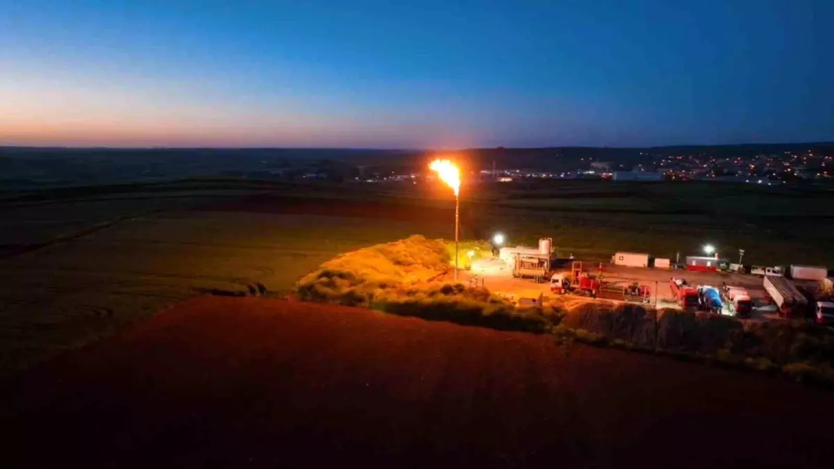 Tekirdağ\'da Doğal Gaz Arama Çalışmaları Devam Ediyor