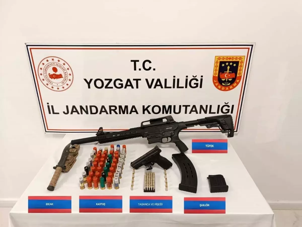 Yozgat\'ta Ruhsatsız Silah Ele Geçirildi