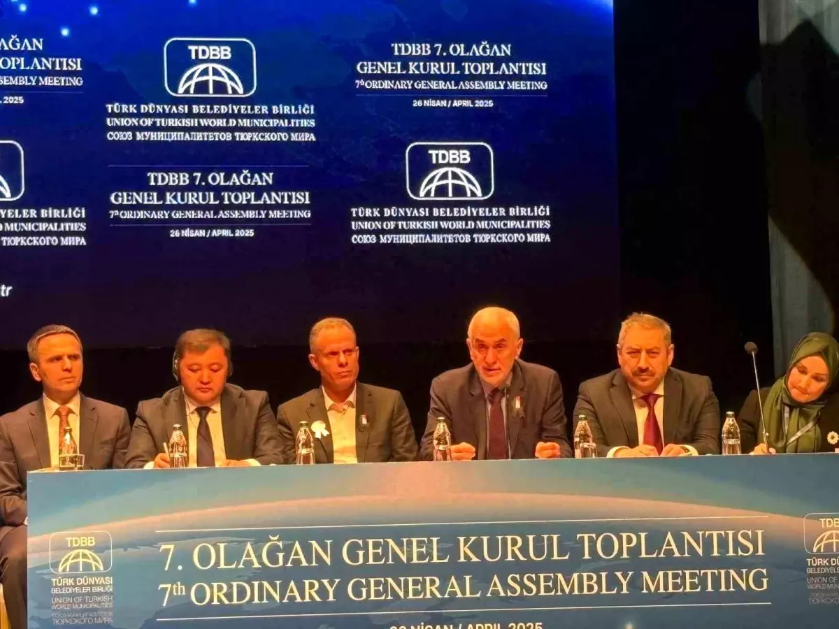 Taşköprü Belediye Başkanı Hüseyin Arslan, Türk Dünyası Belediyeler Birliği Yönetimine Seçildi