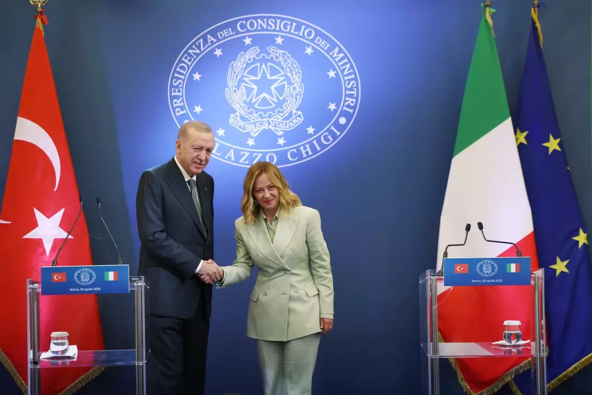 Erdoğan: İtalya ile savunma sanayii alanında iş birliğimizi güçlendireceğiz