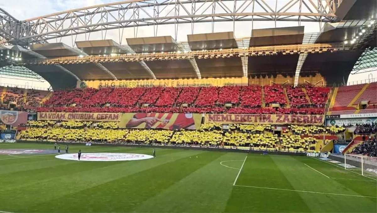Kayserispor Rizespor Maçında Rekor Taraftar