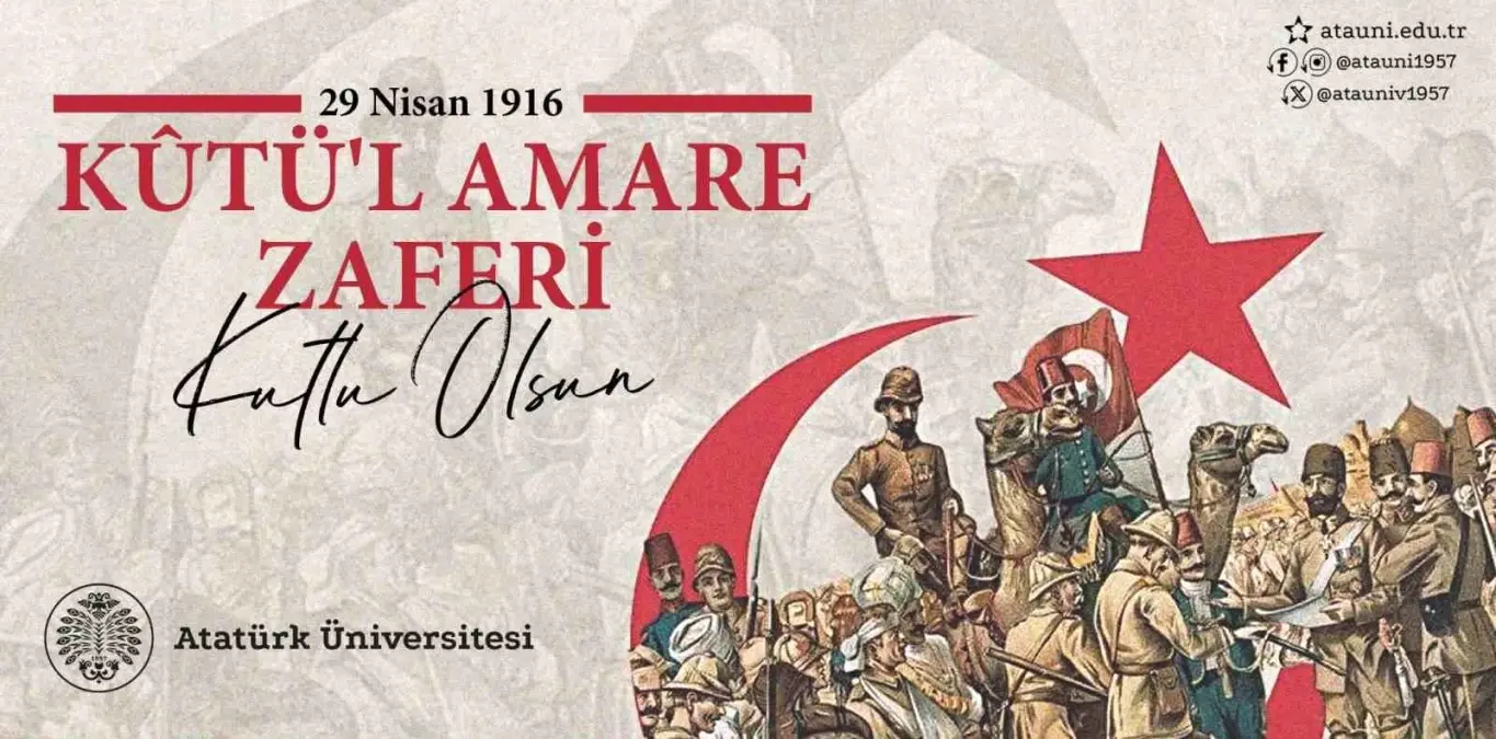 Kütü\'l Amare Zaferi\'nin 109. Yıldönümü Mesajı