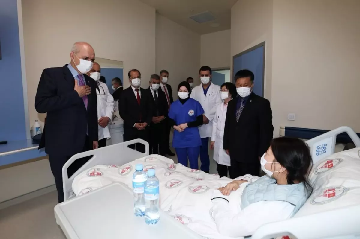 TBMM Başkanı Numan Kurtulmuş, Kırgızistan\'daki Hastaları Ziyaret Etti