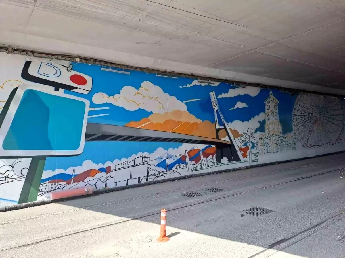 Kocaeli\'de Alikahya Tramvay Hattı Projesi İçin TEM Otoyolu Alt Geçidinde Çalışmalar Devam Ediyor