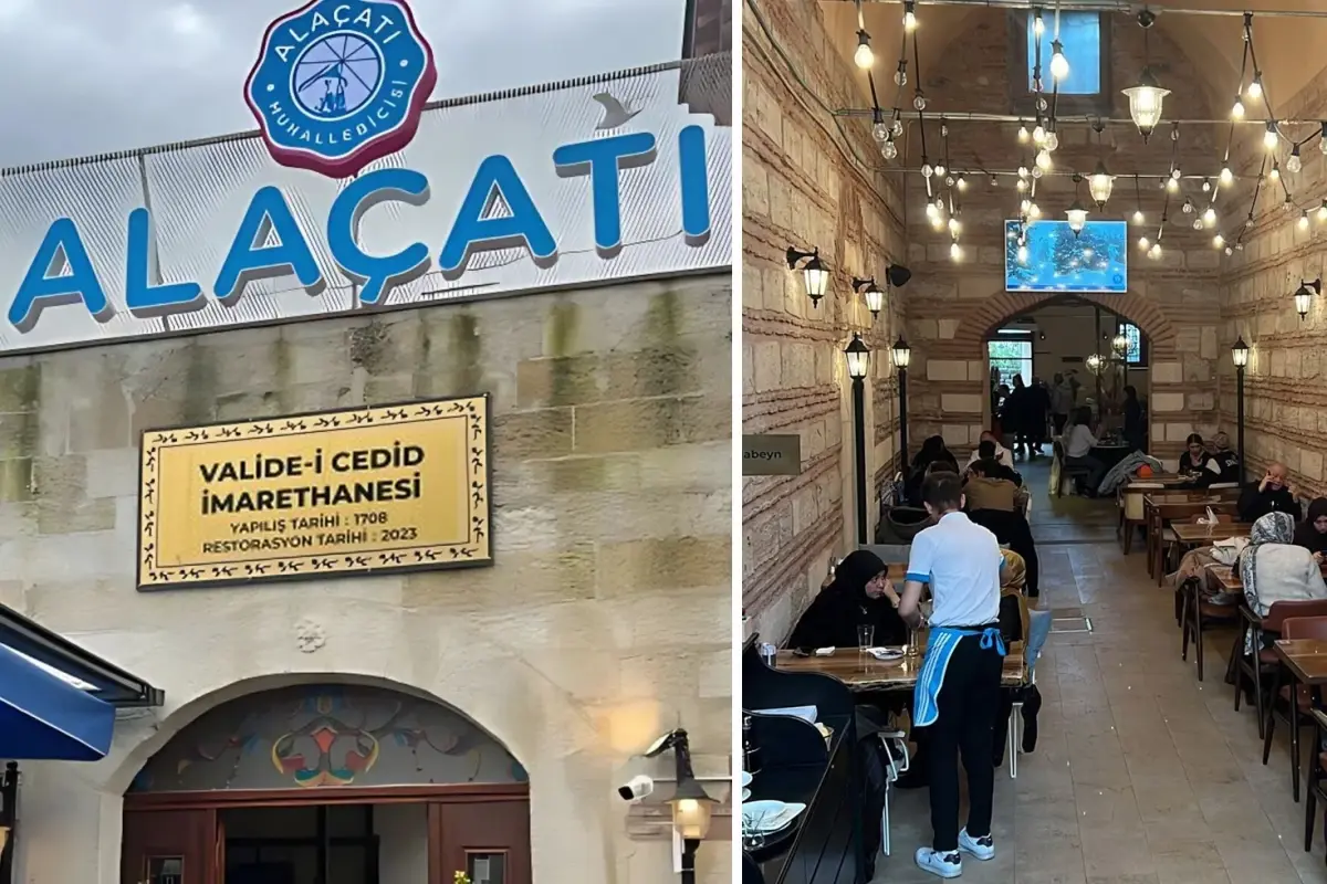 Üsküdar\'da 317 yıllık imarethane Alaçatı Muhallebicisi ile yeniden hayat buldu