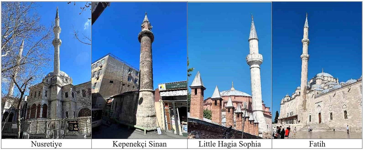 Minarelerin Titreşim Periyotları Belirlendi