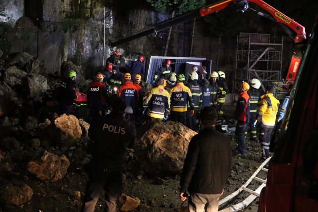 Baba ve 2 kızına mezar olan iş yerinin sahibi: İstinat duvarına gerek duymadık