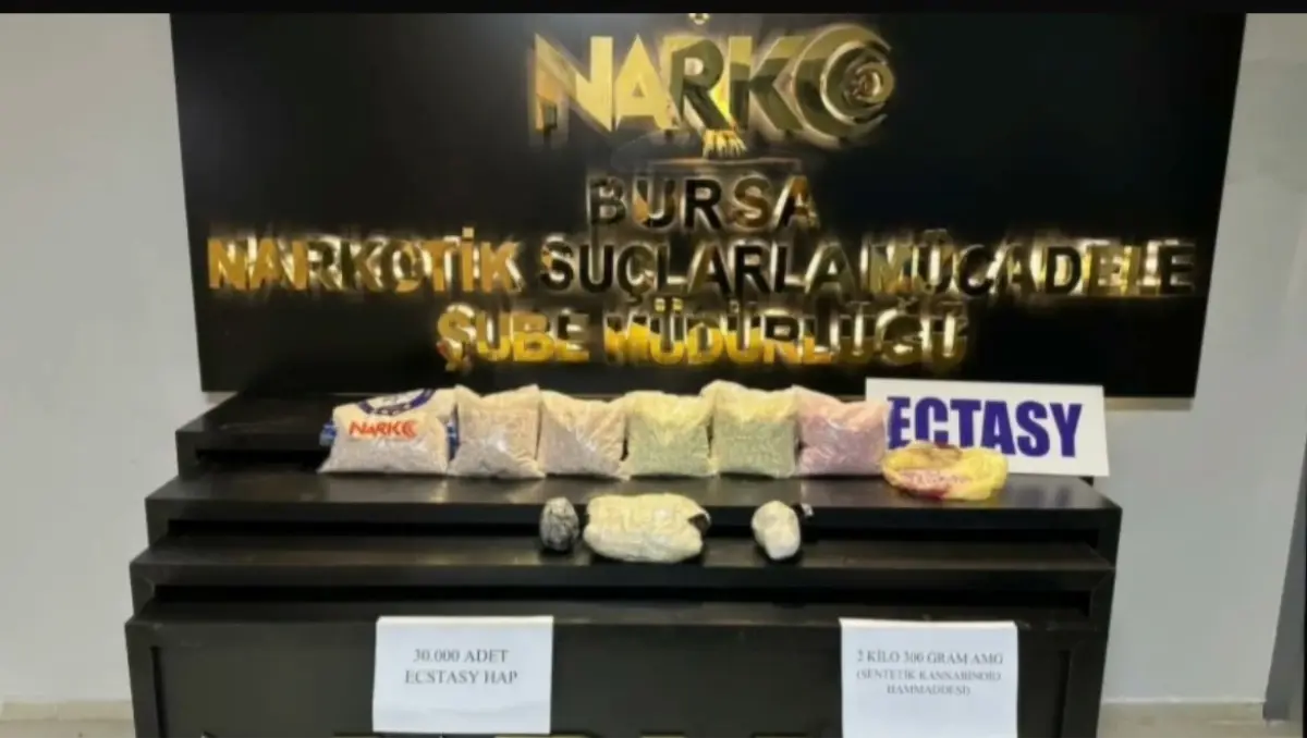 Bursa\'da Uyuşturucu Operasyonu: 41 Gözaltı