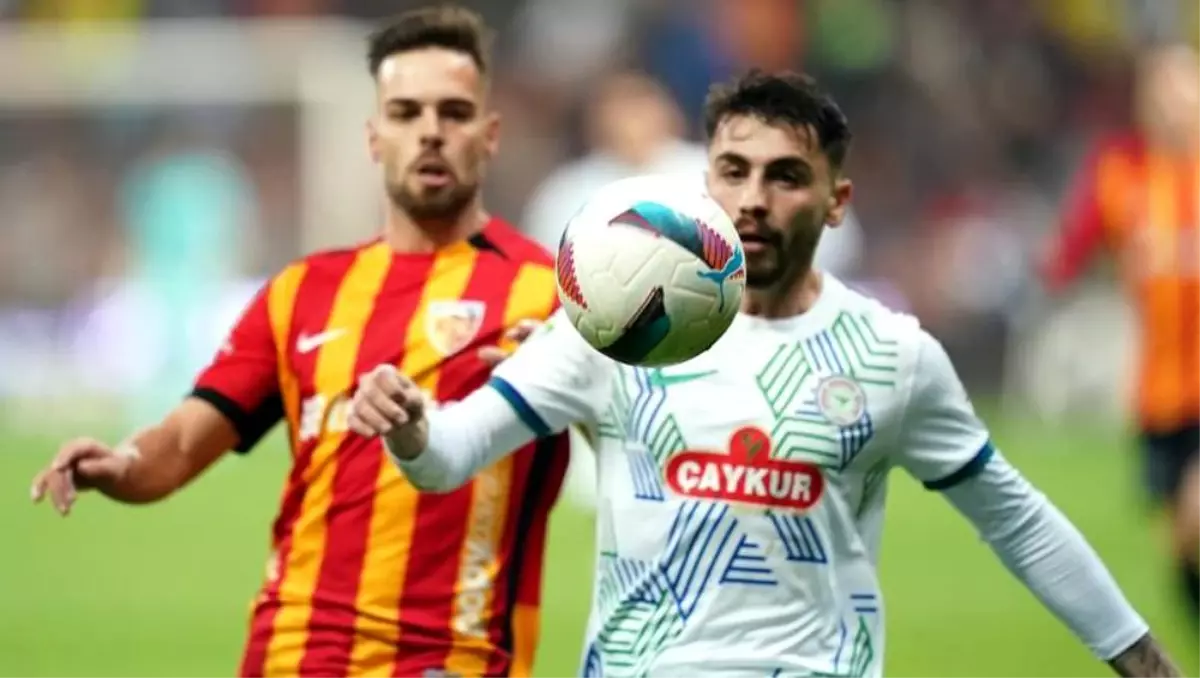 Kayserispor\'un Gol Kralı Nazon!