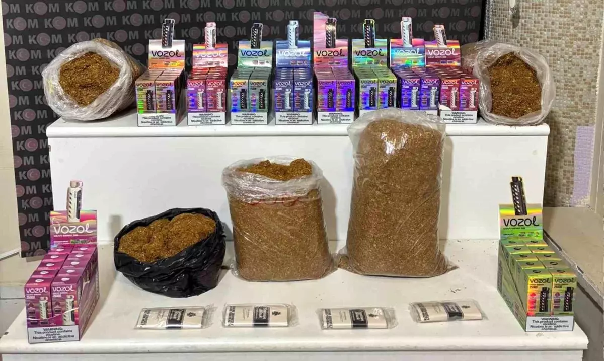 Kırıkkale\'de Kaçak Tütün Operasyonu