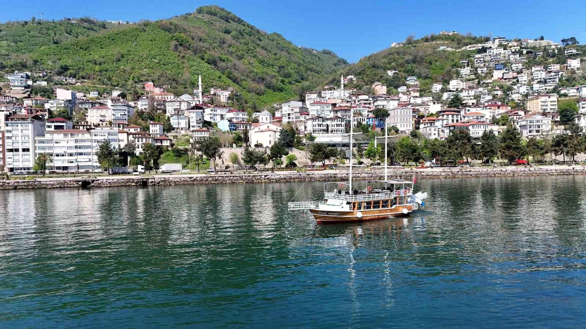 Kuzey Yıldızı teknesi, Ordu\'da yeniden deniz turizminin hizmetinde