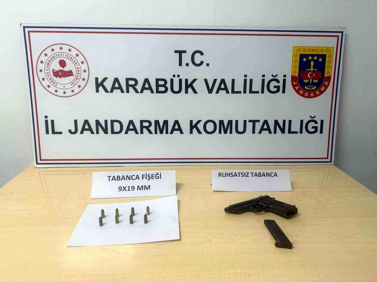 Ruhsatsız Silahla Yakalanan Şahsa 40 Bin TL Ceza