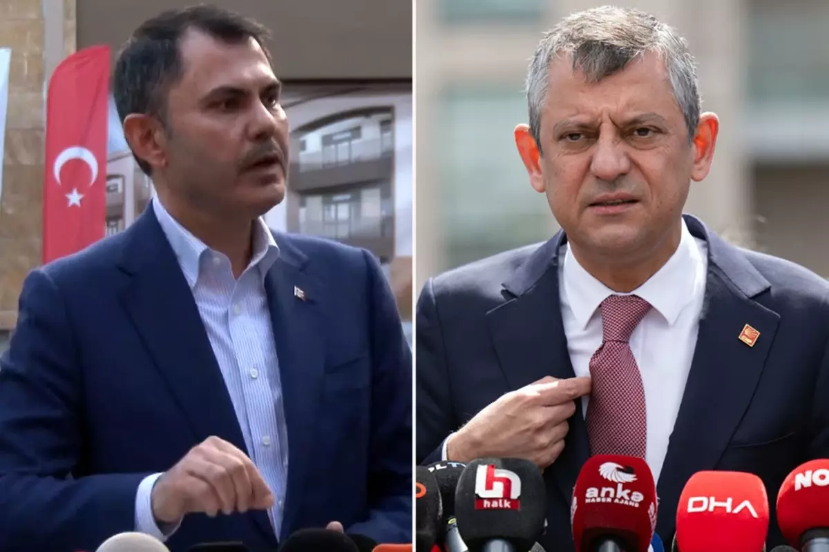 Bakan Kurum\'dan Özgür Özel\'e Kanal İstanbul tepkisi: Gözlerindeki bandı çıkarsın