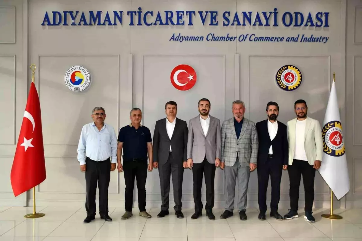 Adıyaman Belediye Başkanı Tutdere, Ticaret ve Sanayi Odası\'nı Ziyaret Etti