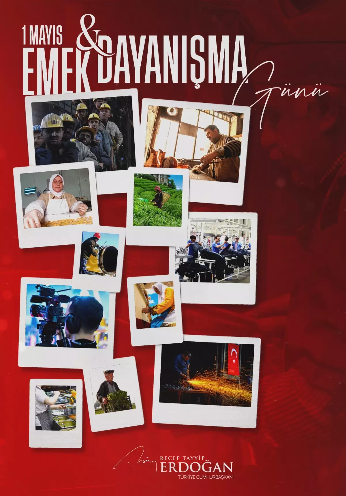 Cumhurbaşkanı Erdoğan\'dan 1 Mayıs İşçi Bayramı Mesajı