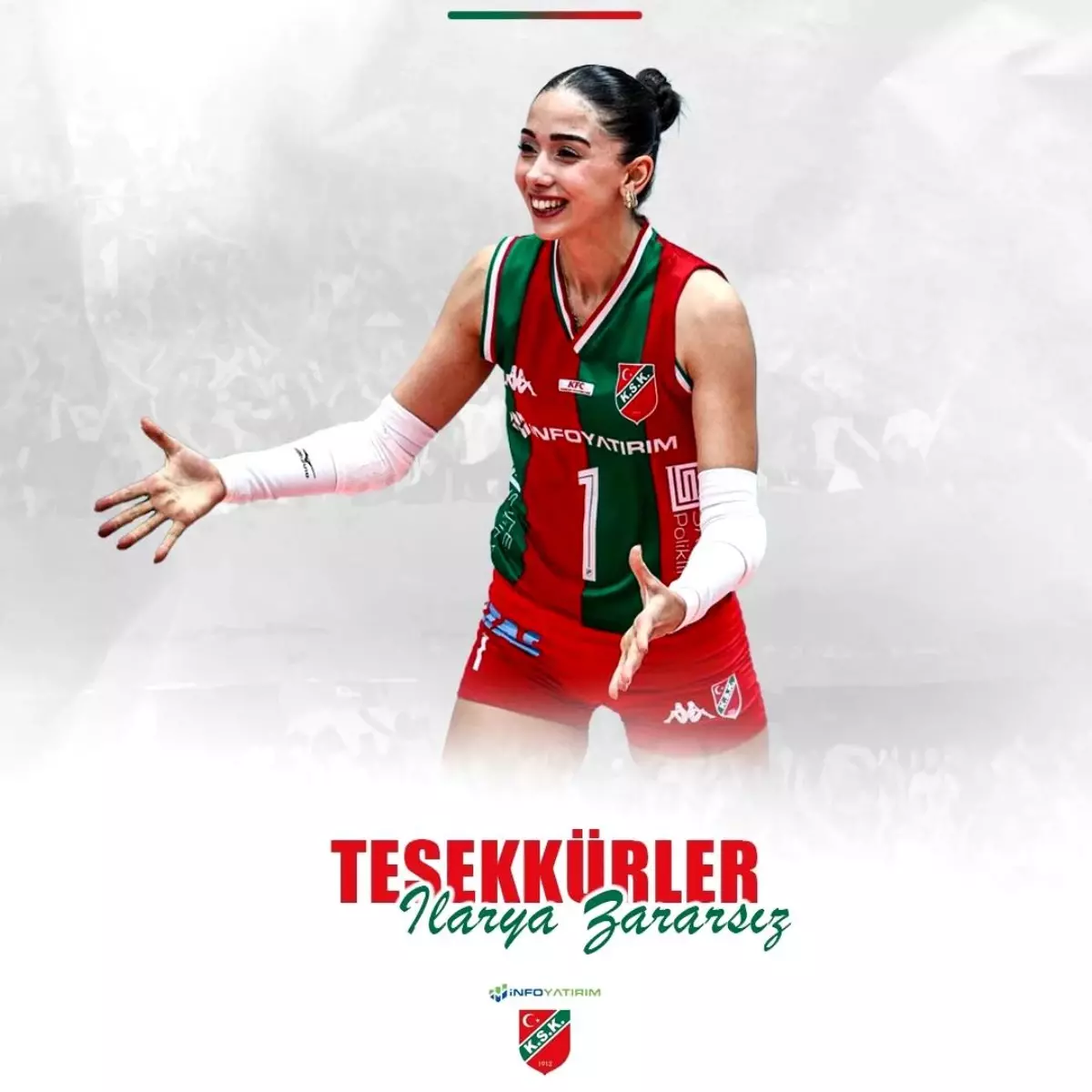 Karşıyaka Voleybol\'dan İlarya Zararsız ile Ayrılık