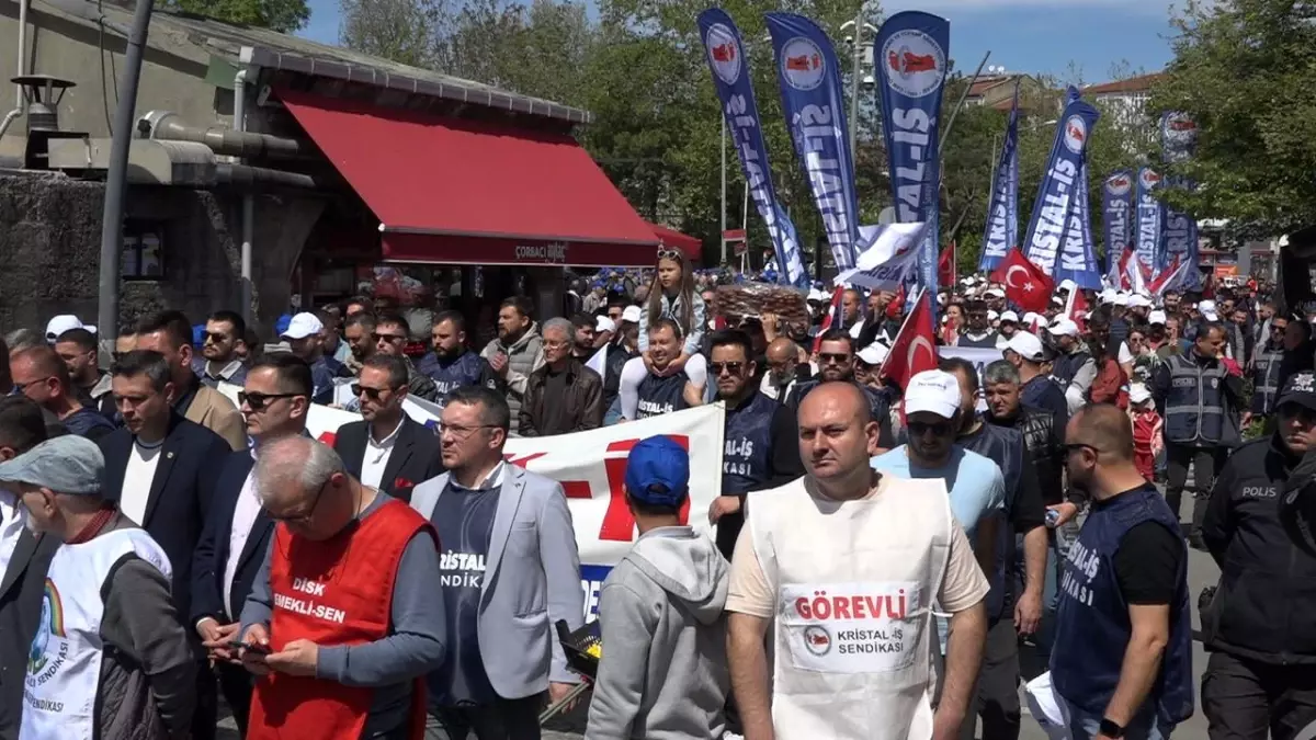 Kırklareli\'de 1 Mayıs Kutlamaları