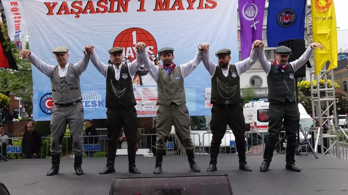 Trabzon\'da 1 Mayıs Coşkuyla Kutlandı