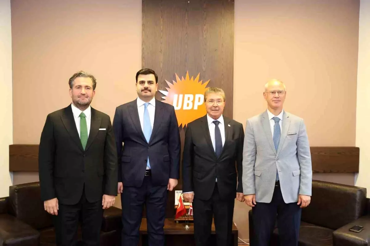 AK Parti Genel Sekreteri İnan, KKTC Cumhurbaşkanı Tatar\'ı ziyaret etti
