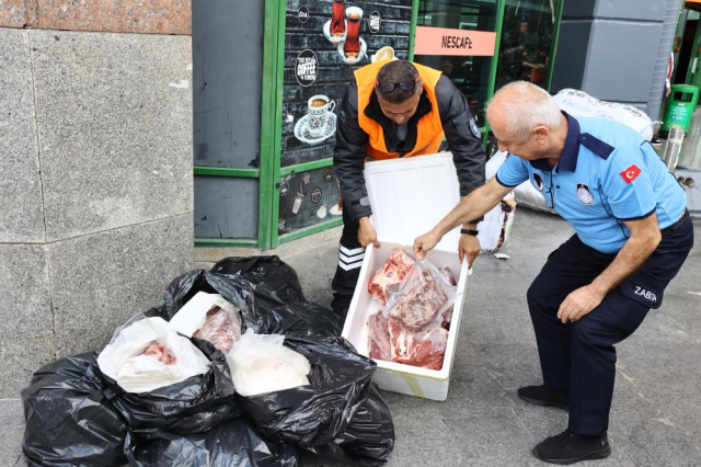 Antalya'da Usulsüz Et Taşımacılığına Müdahale
