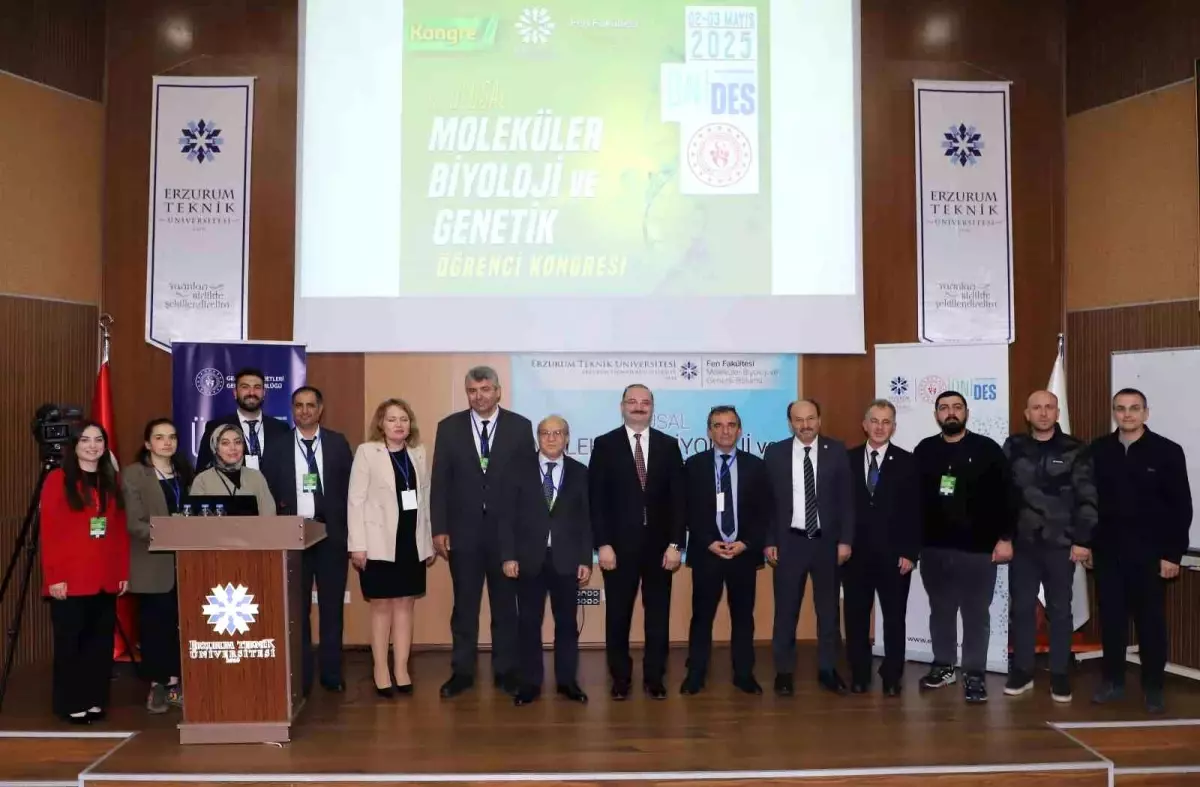 Moleküler Biyoloji Kongresi Erzurum\'da Başarıyla Gerçekleşti