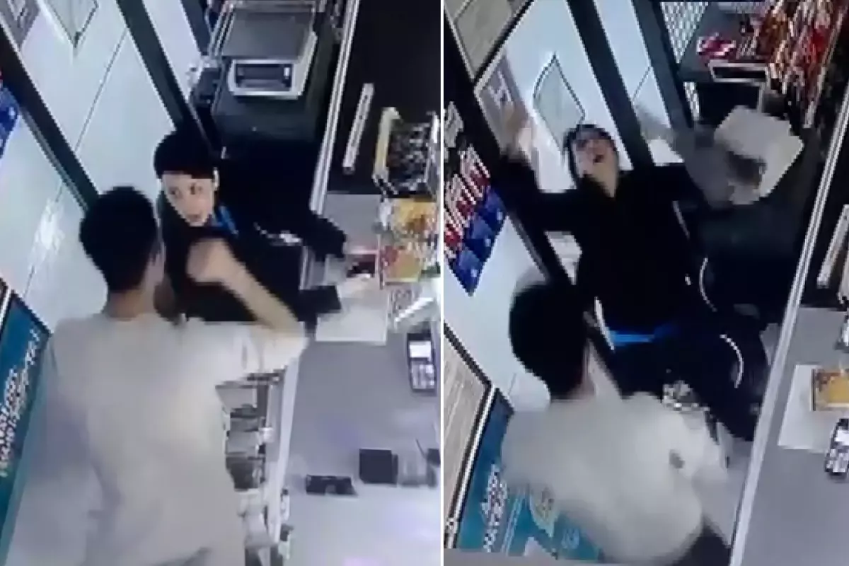 Çalıştığı zincir markette mesai arkadaşı tarafından darbedildi