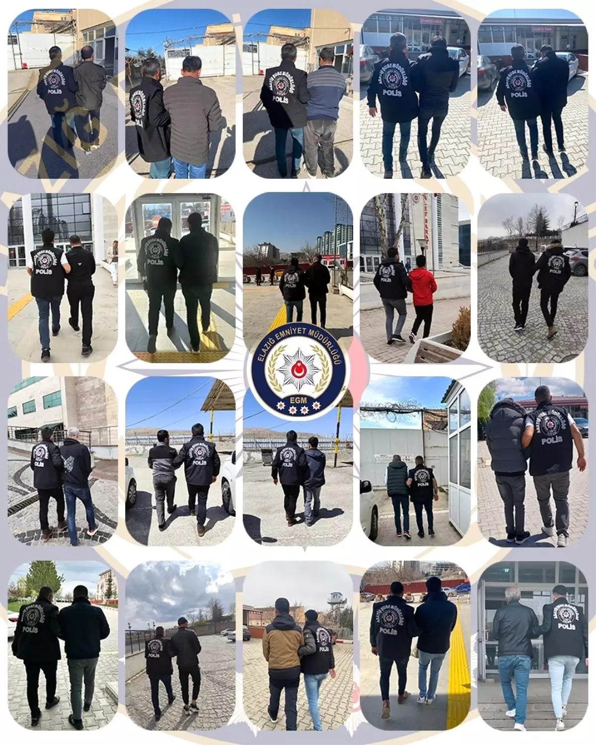 Elazığ\'da 107 Aranan Şahıs Yakalandı