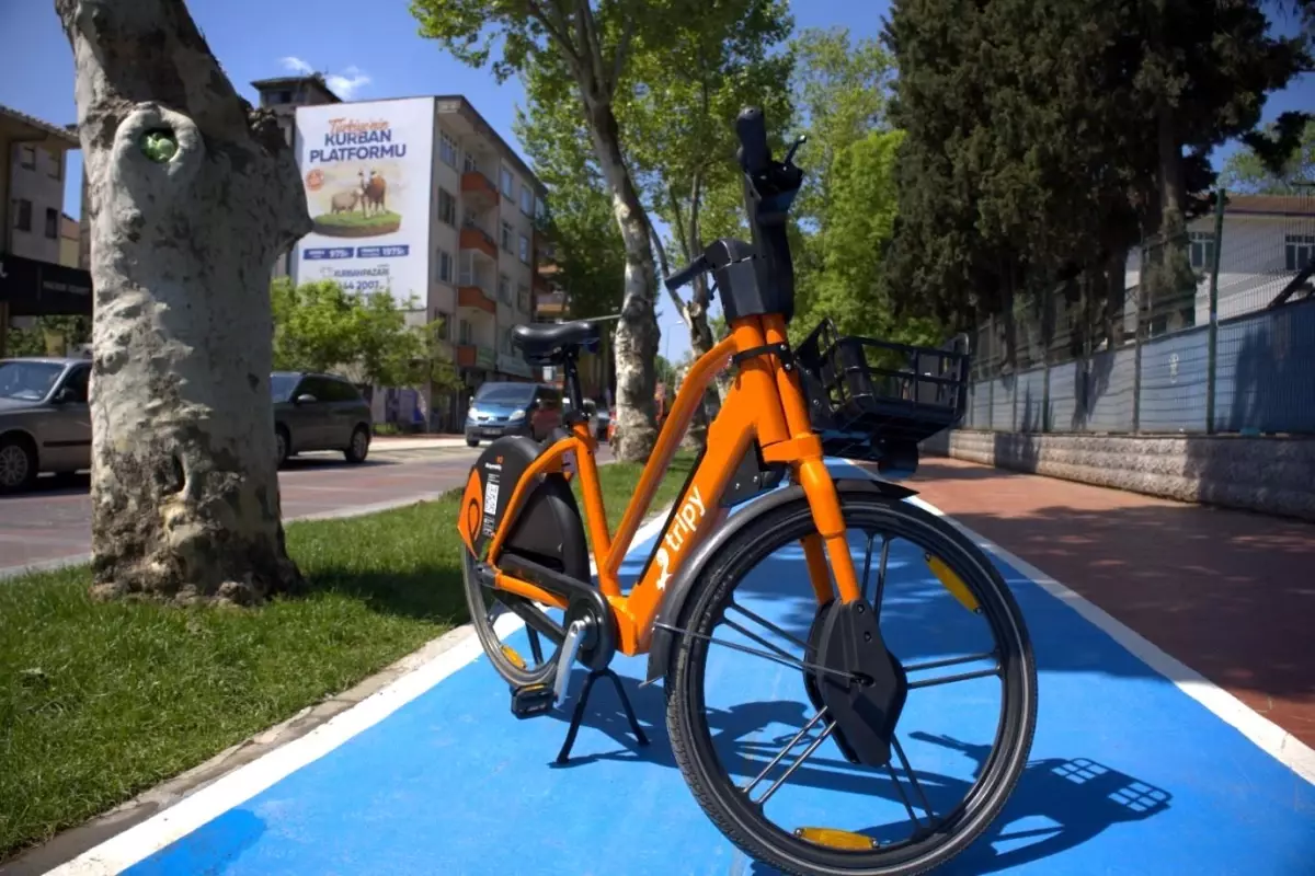 Sakarya\'da Tripy Elektrikli Bisiklet Kiralama Kampanyası Başladı