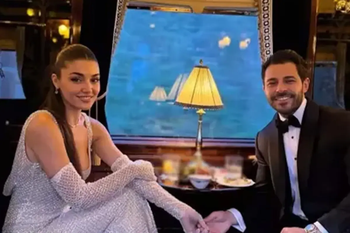 Hande Erçel ve Hakan Sabancı\'dan ortalığı sarsan poz