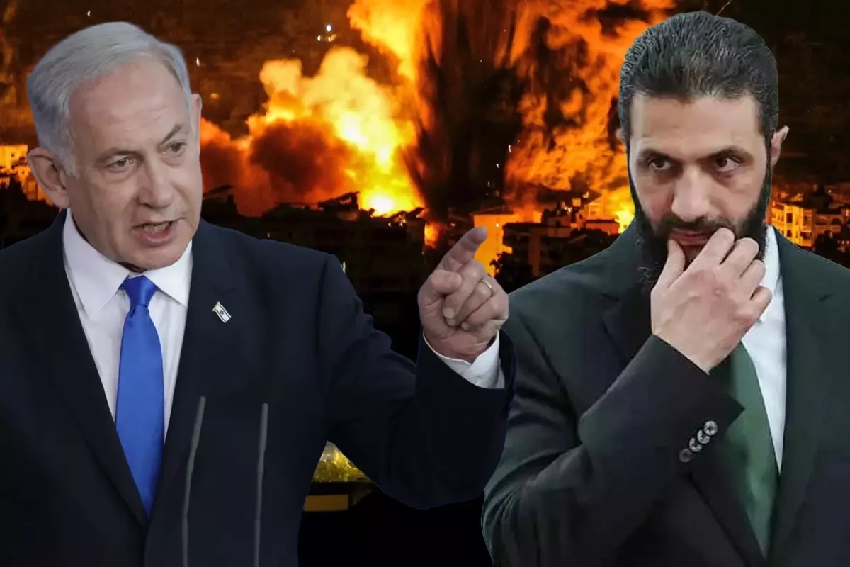 İsrail\'den Şam\'a saldırı! Cumhurbaşkanlığı Sarayı yakınını vurdular