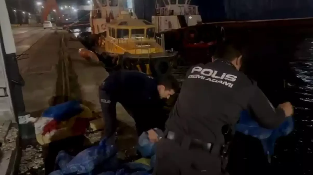 Samsun\'da Kaçak Midye Operasyonu