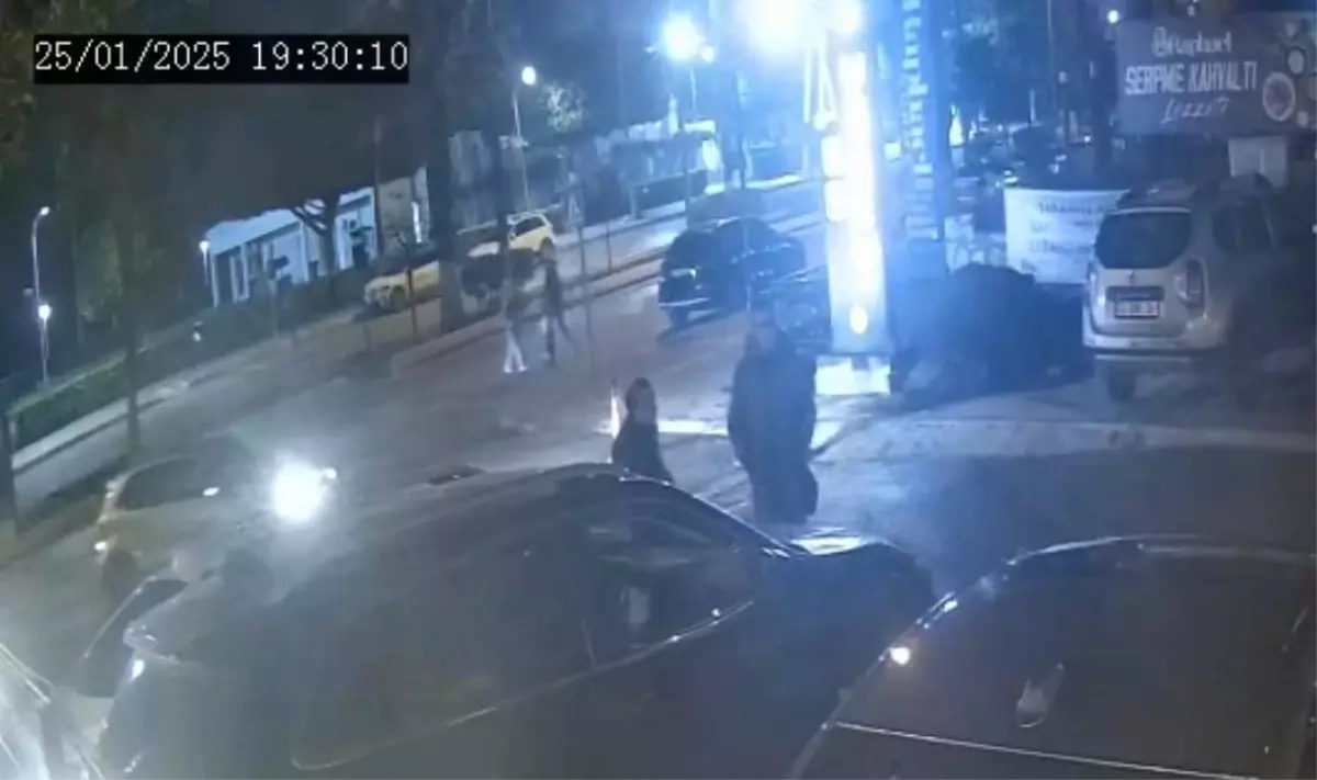 Keman sanatçısı Laçin Akyol\'un yaşamını yitirdiği kaza anı kamerada