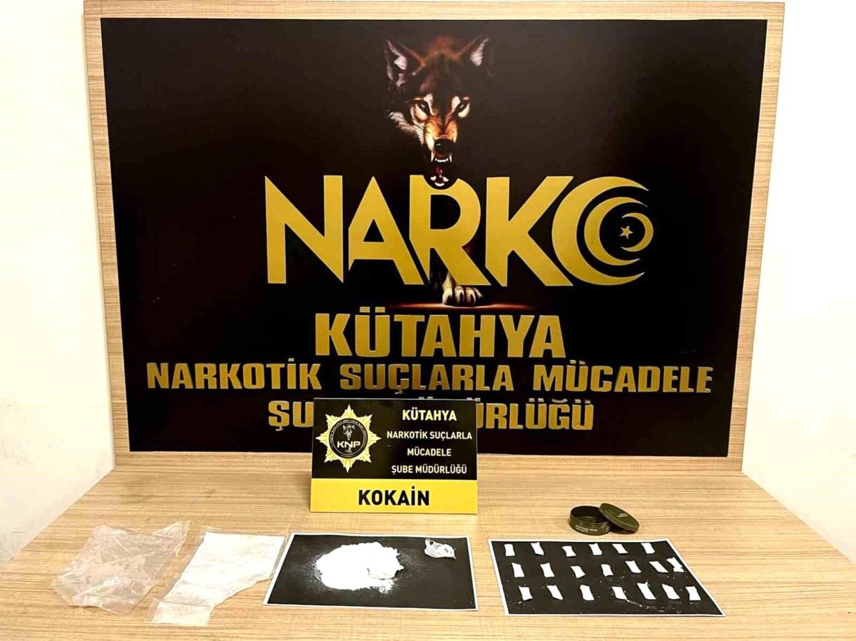 Kütahya\'da Narkotik Operasyonu: 2 Tutuklama