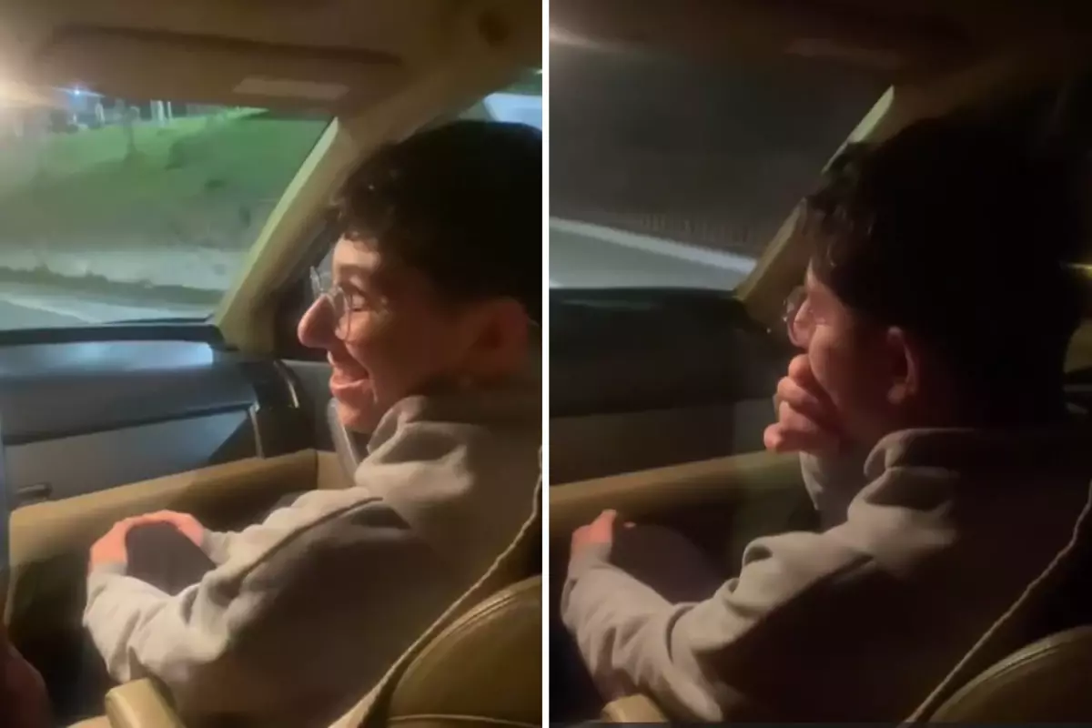 Otostopla bindikleri araçta \'\'Dayı\'\' dedikleri sürücünün kimliğini öğrenince şoke oldular