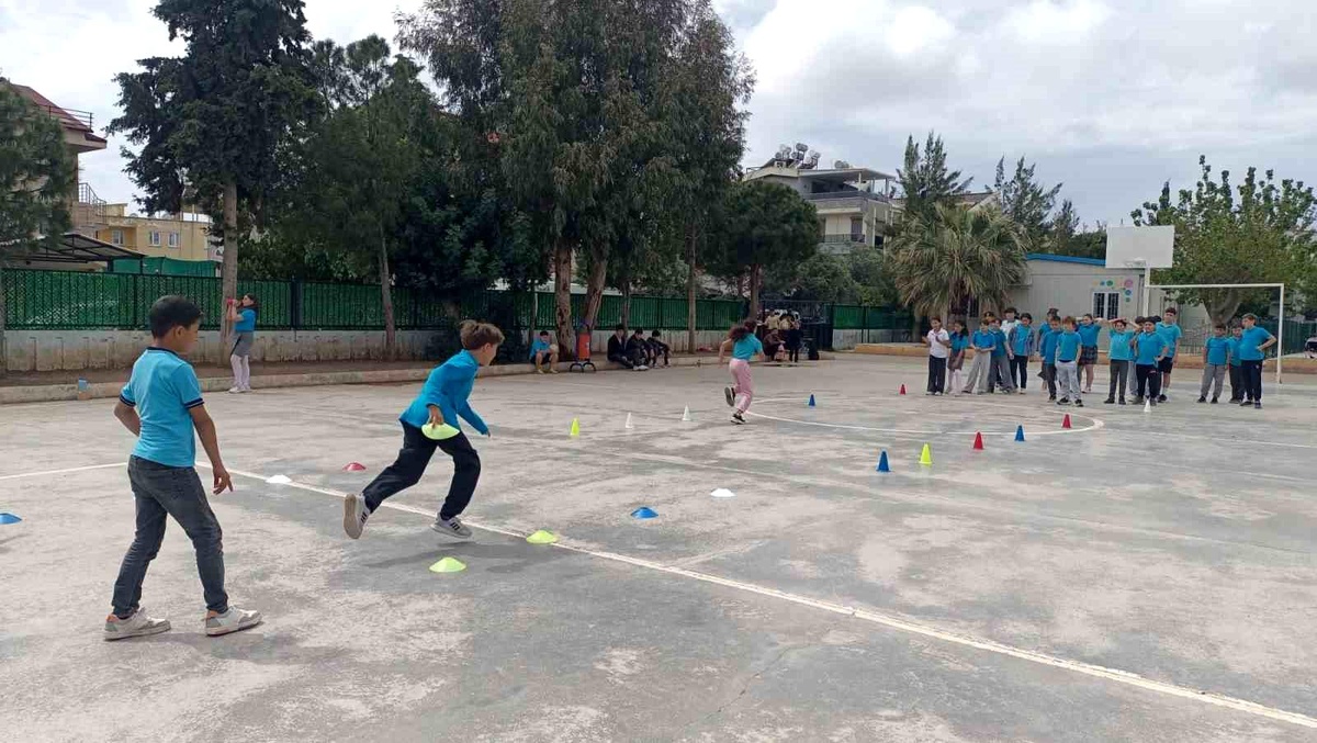 Aydın\'da Minik Sporcular Projeyle Eğleniyor