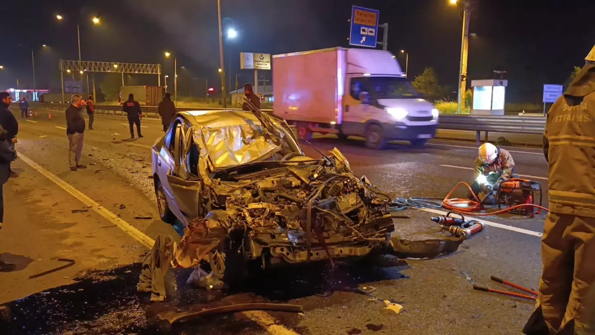 İnegöl\'de Feci Kaza: 1 Ağır Yaralı