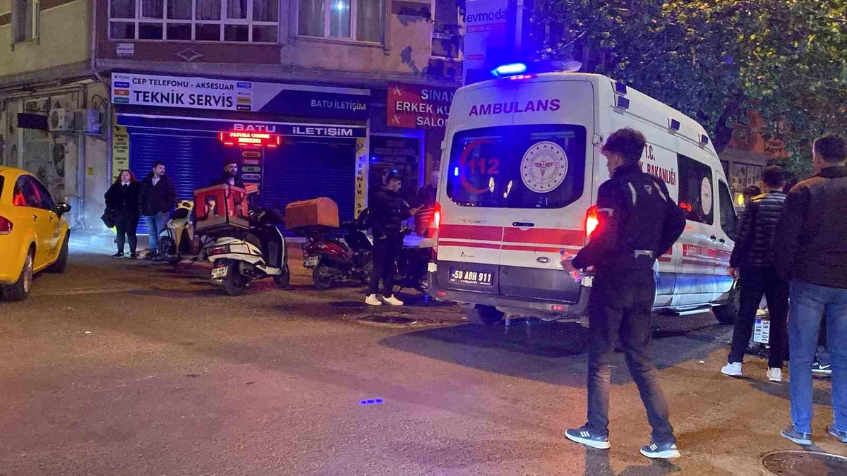Çorlu\'da Motosiklet Kazası: 2 Yaralı