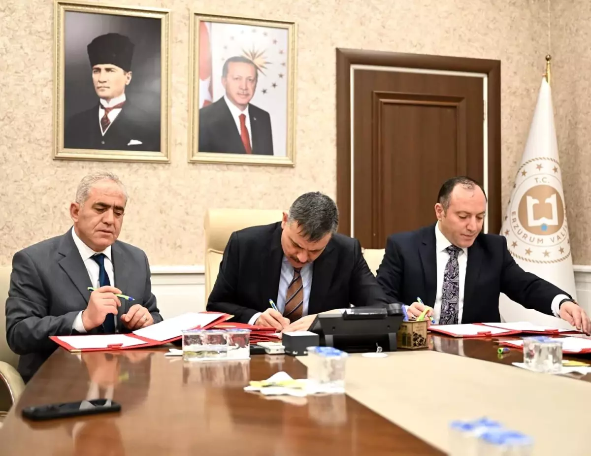 Erzurum\'a İki Yeni Okul Projesi