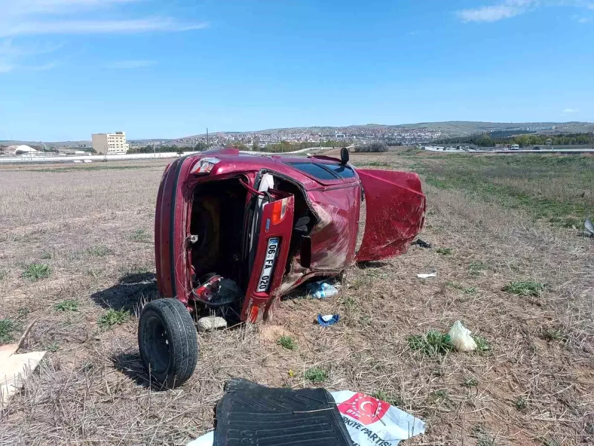 Gazetecinin Oğlu Kazada Yaralandı