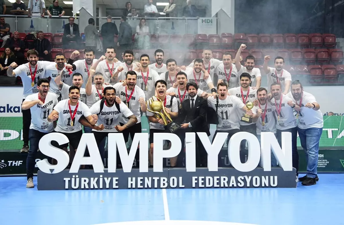 Beşiktaş Hentbol Türkiye Kupası\'nı Kazandı