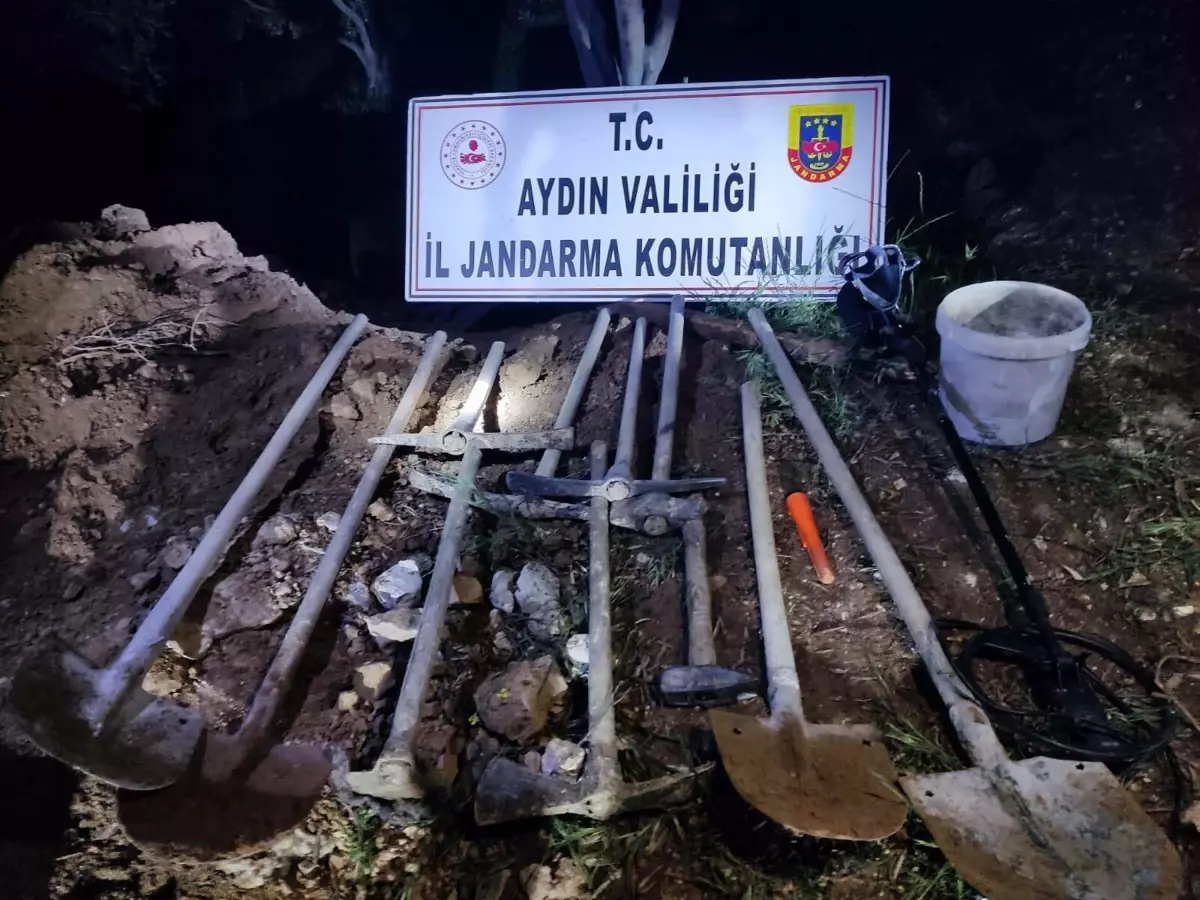 Didim\'de Kaçak Tarihi Eser Kazısı Operasyonu