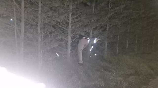 Bartın'da Kaçan Sürücü ve Polisler Bataklığa Düştü